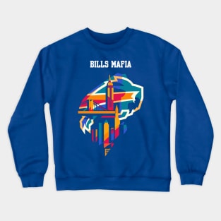 Bills mafia wpap Crewneck Sweatshirt